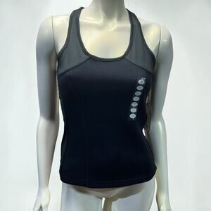 NWT Zagorra Black Activewear Top, New, Size Small, Sleek Design